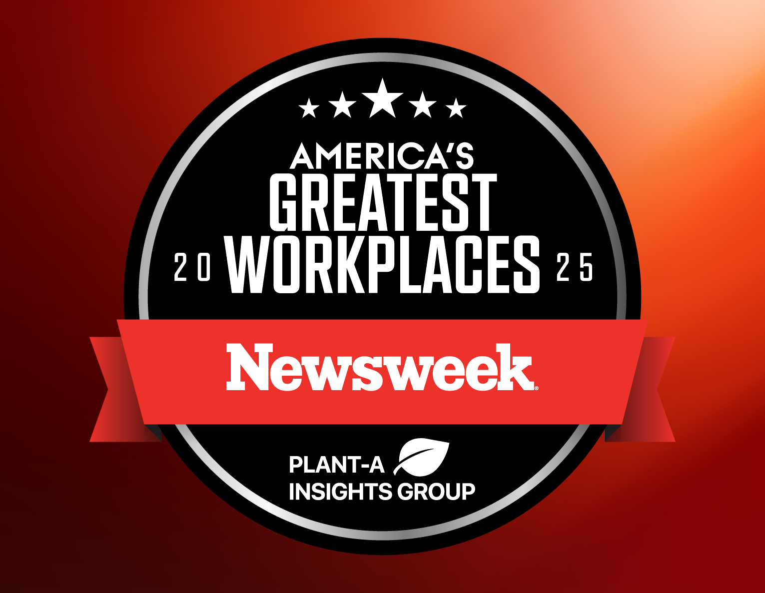 newsweek greatest workplaces 2025 badge